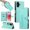Green, variant on Wallet Leather Case For iPhone 17 6.3",with Card Holder,wristband, Shockproof Kickstand Embossed Cute Cats, Snap Phone Case,Red,For iPhone 17