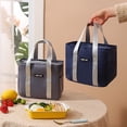 thumbnail image 4 of PENGXIANG Lunch Bag Waterproof Large Capacity Oxford Cloth Insulated Thermal Lunch Box for Work, 4 of 12