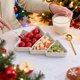 thumbnail image 4 of 2 Bandejas de Frutas con Forma de Árbol de Navidad y 3 Compartimentos, Ideales para Decorar Las Fiestas., 4 of 6