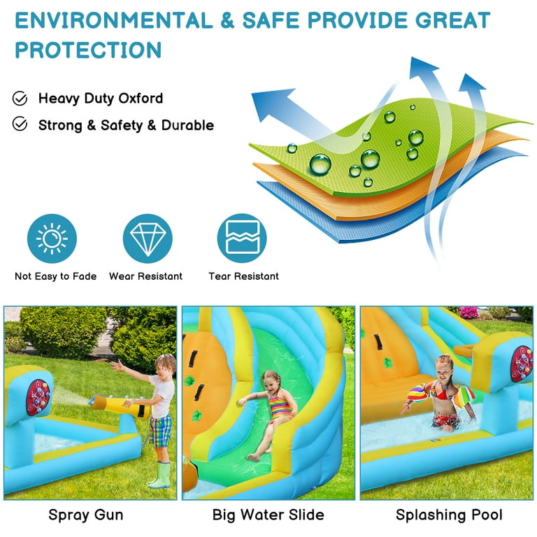 Frequently Asked Questions of Are water bouncers safe for kids?