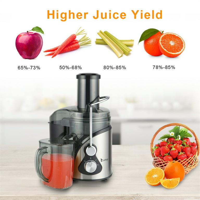 800W Electric Juicer Fruit Vegetable Blender Juice Extractor Citrus Machine  New