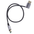 thumbnail image 1 of CATIEBYE Display Port Cable Video Cord PVC Black 1Set for Device Connectivity and TV Back to School, 1 of 8
