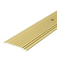 thumbnail image 2 of M-D Building Products 43734 1-1/4 In. X 96 In. Satin Brass Aluminum Seam Binder 12pk, 2 of 5