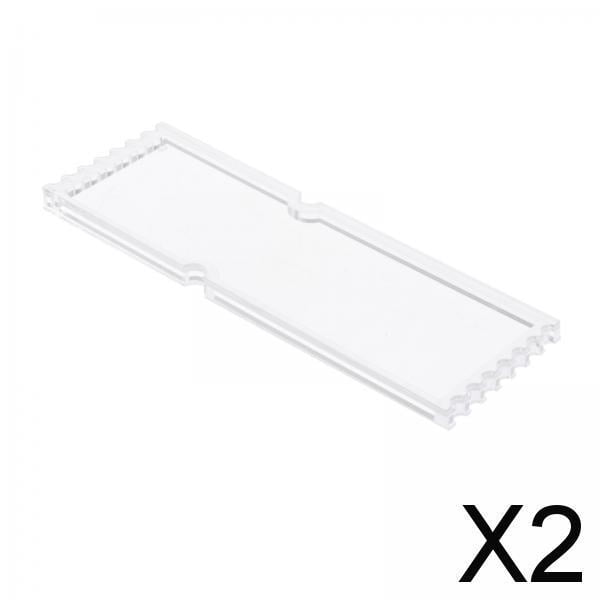 Placas de arena movediza Acrílicas perfecl DIY Tablero acrílico 2 piezas