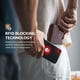 thumbnail image 5 of Tarjetero VULKIT con monedero de piel Espresso, 5 of 7