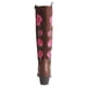 thumbnail image 4 of Bota Vaquera Larga para Mujer Dominiq Mod. 1151 Bordado de Rosas, 4 of 5