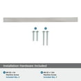 thumbnail image 5 of Amerock Monument 6-5/16 inch Center-to-Center Satin Nickel Cabinet Pull, 10 Pack, 5 of 7