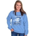 thumbnail image 5 of Alaska Cute State Flower Souvenir Women Crewneck Sweatshirt Brisco Brands S, 5 of 6