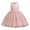 #112-Pink, variant on Cowsor Baby Girl Flower Embroidery Tulle Dress Elegant Toddler Birthday Party Dresses