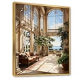 thumbnail image 2 of Designart "Elegant Retreat Country Clubs painting III" Cityscapes Floater Framed Canvas Wall Art, 2 of 7