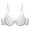 Womens Bras White, variant on BSDJILFG Sheer Bras for Women Full Coverage Ultra Thin Lace Mesh Bras Hollow Out Minimizer Cups