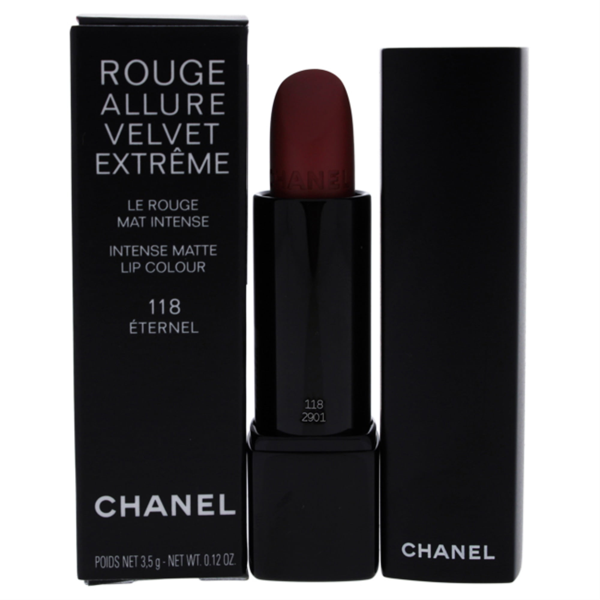 Rouge Allure Velvet Extreme - 118 Eternel by Chanel for Women - 0.12 oz  Lipstick 