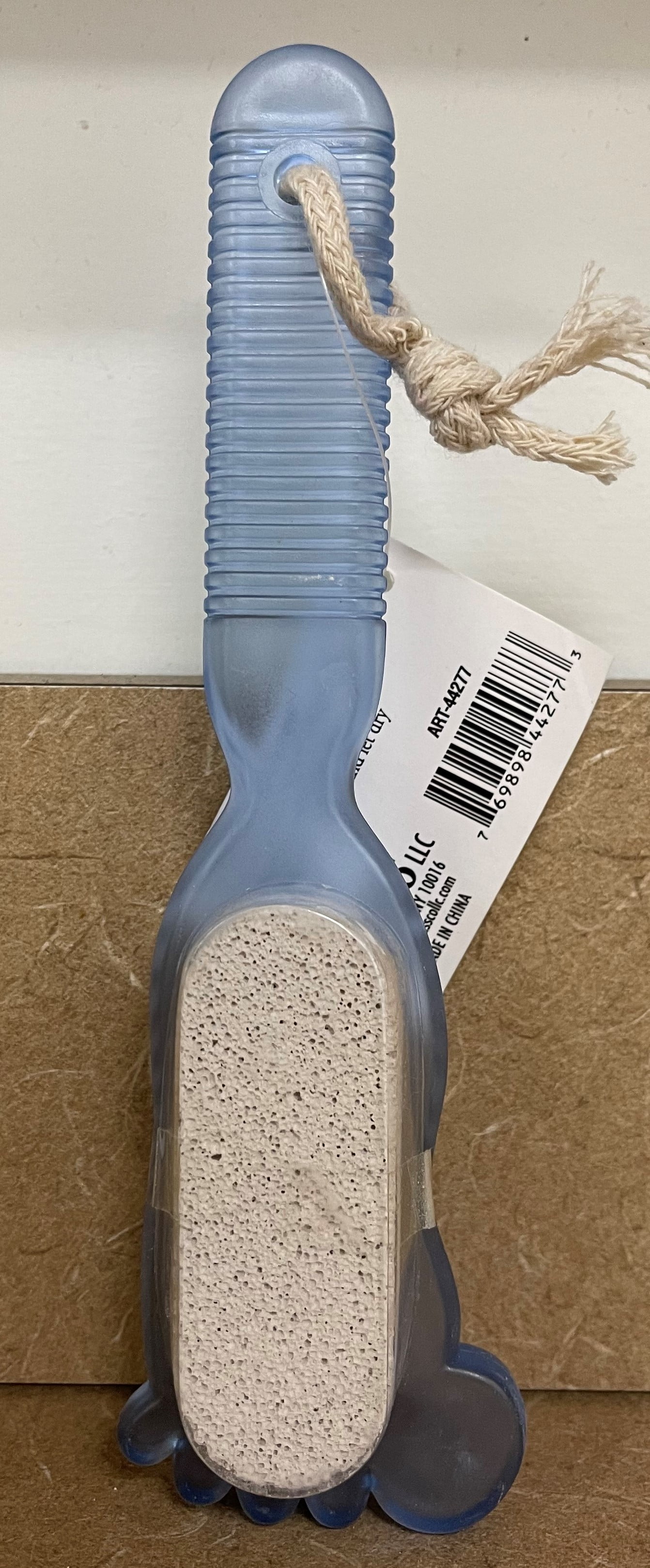 SWISSCO FOOT PUMICE WITH BRUSH **COLORS MAY VARY**