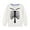 White, variant on Nrmvnmi Kids Girls Boys Cotton Halloween Sweatshirt Graphic Prints Pullover Tops Crew Neck Long Sleeve Holiday Fleece Lightweight Tops With Side Seam Loose Fit Trendy Sweatshirt