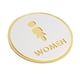 thumbnail image 3 of Letrero de Baño de 20cm, Placa Acrílica para Baño, Símbolos de Baño, Decoración de Señalización de Puerta para Hogares, Hoteles, Tiendas Y Estacionami Estilo A, 3 of 8