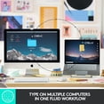 thumbnail image 5 of Teclado inalámbrico minimalista iluminado Logitech MX Keys Mini, compacto, Bluetooth, retroiluminado, USB-C, compatible con macOS, iOS, Windows, Linux y Android, construcción metálica - Grafito (renov, 5 of 5