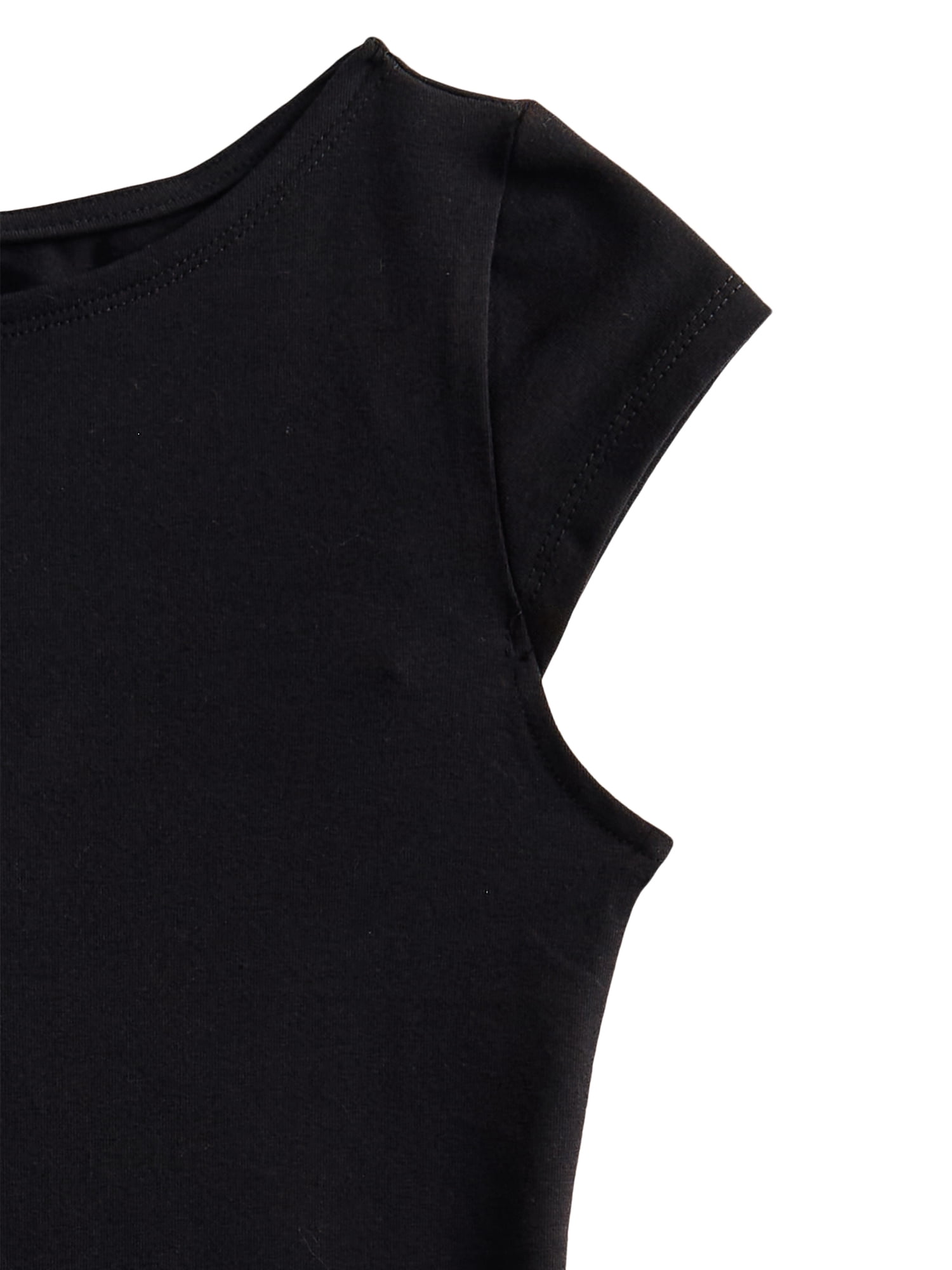 Weekend Academy Girls Knit Dress with Short Sleeves, Sizes 4-18