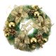 thumbnail image 4 of Adorno de guirnalda de puerta colgante de guirnalda de agujas de pino navideño (estilo aleatorio, 30 cm), 4 of 6
