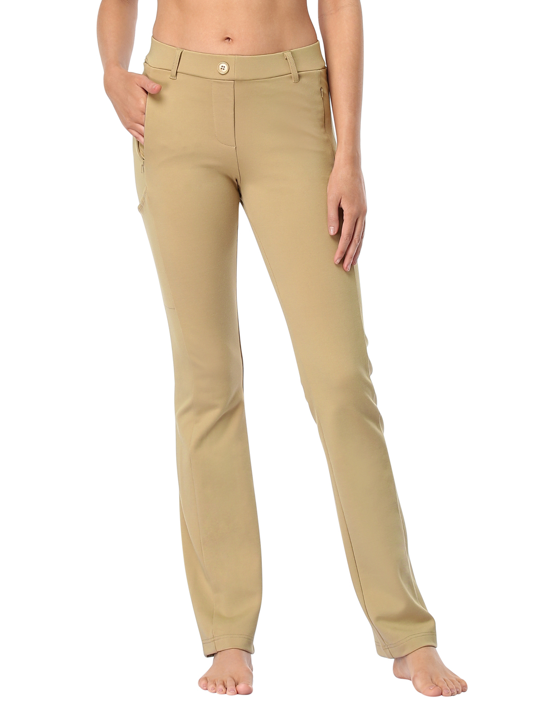 HDE Yoga Dress Pants for Women Straight 