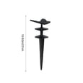 thumbnail image 3 of Black Aluminum Hose Guide Garden Stake - Rust Proof Decorative Stake for Hose Management, Plant Protection, and Kink-Free Watering, 3 of 6