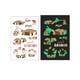 thumbnail image 2 of Uuiauoio Easter luminous temporary tattoos,Glow in The Dark Easter Basket party Tattoos stickers, dwarf colored egg carrot rabbit egg facial makeup Tattoos, holiday party Supplies Favors Gifts, 2 of 6