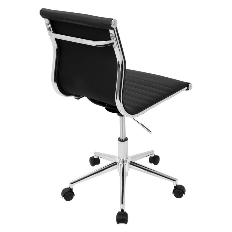 LumiSource Master Contemporary Armless Adjustable Task Chair
