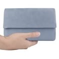 thumbnail image 4 of Maggie Women Suede Purse Outdoor Evening Bag Prom Night Clutches Bridal Wedding Purse with Chain Strap, 4 of 5