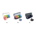 thumbnail image 3 of maskred Pills Container Box Travel Tablets Case Plastic Moisture-proof Individual Holder Reusable Carrying Organizer with Lid Black and Colorful 1Set, 3 of 6