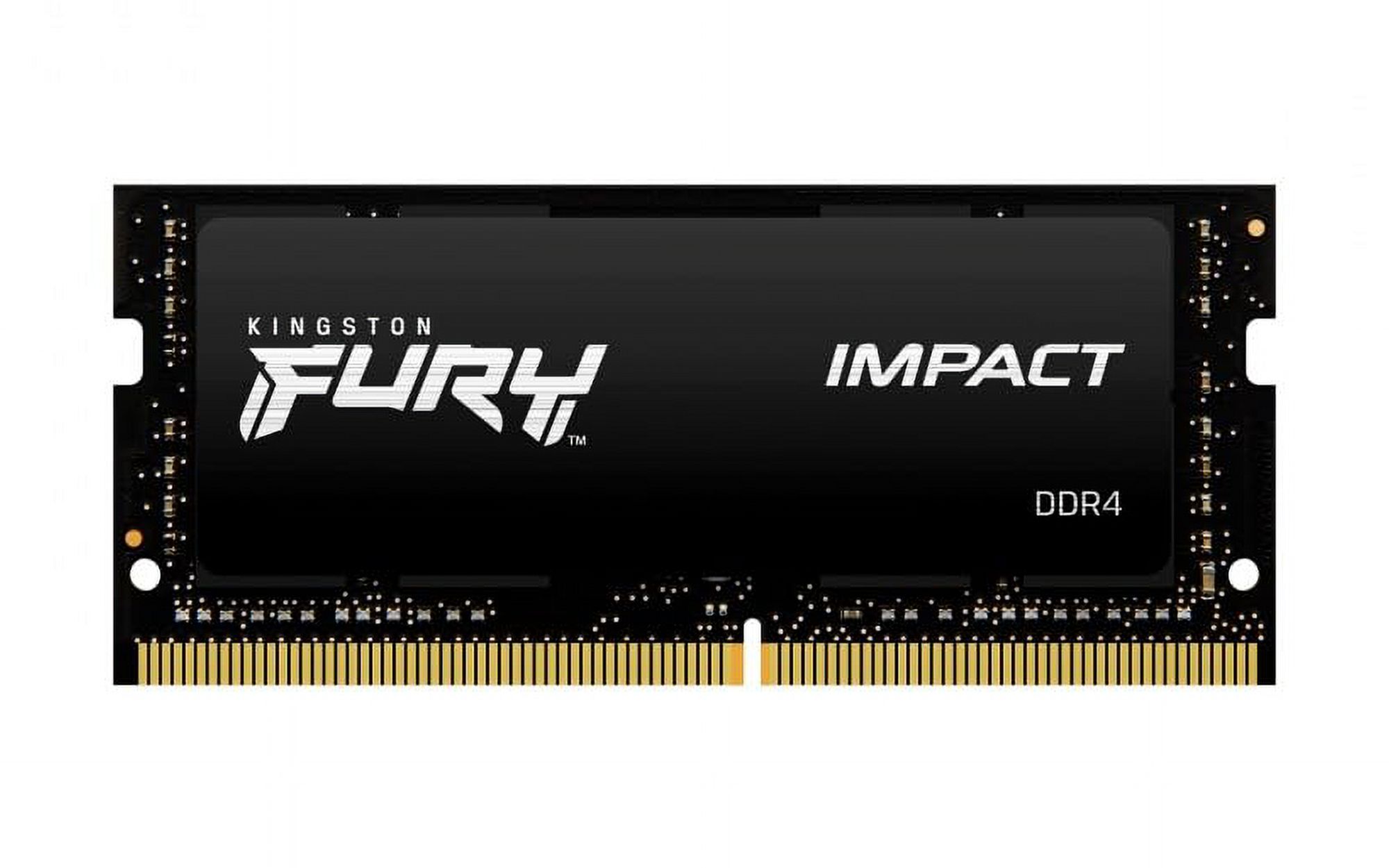 kingston fury メモリー　DDR4 32GB Kingston 32GB (1x32GB) DDR4 3200MT/s CL20 FURY Impact Black PnP