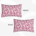 Balery Cute Rabbit Bedding Queen Pillow Cases Envelope Closure Soft