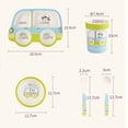 thumbnail image 4 of Shall 5PCS Kid Dinnerware Set, 4 of 4