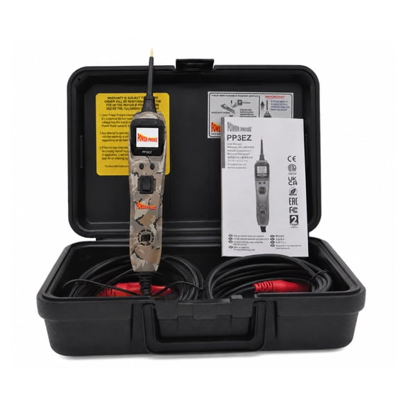 Power Probe PP3EZCAMOAS Circuit Tester with Learning and Diagnostics Mode for Easy Automotive Electrical and Component Testing for 12 to 24 Volts Electrical Systems