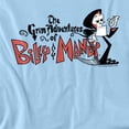 thumbnail image 2 of Grim Adventures of Billy & Mandy Logo Women's T Shirt, Light Blue, X-Large, 2 of 6