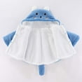 thumbnail image 4 of Xfvqtps Toddler Short Plush Cloak with Tail Cartoon Animal Design Double Layered Comfortable Soft Warm Winter Cape Coffee, 4 of 8