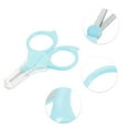 thumbnail image 3 of Unique Bargains 1 Pc Portable Nail Scissors Toenail Clippers for Child 3.23"x2.20"x0.39" Blue, 3 of 6