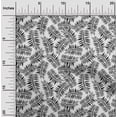 thumbnail image 2 of oneOone Cotton Cambric Black Fabric Tropical Craft Projects Decor Fabric Printed By The Yard 56 Inch Wide, 2 of 5