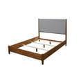 thumbnail image 6 of Alpine Furniture Flynn California King Wood Panel Bed in Acorn (Brown-Gray), 6 of 7