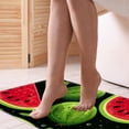 thumbnail image 4 of Watermelon Non-Slip Polyester Floor Rug Mat, Machine Washable Floor Mats, 4 of 6