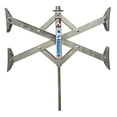 thumbnail image 3 of BAL RV Wheel Chock 28014 X-Tended Fit X-Chock; For Use With Wide Track Axle; Silver; Single; Opens To 17 Inches; With Ratchet Wrench, 3 of 4