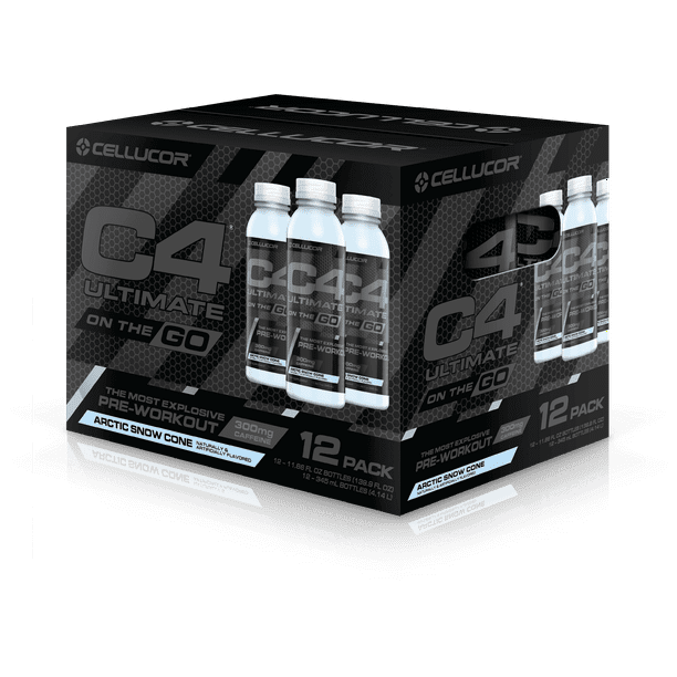 Cellucor C4 Ultimate On The Go Pre Workout Energy Drink
