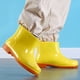 thumbnail image 5 of Botas de lluvia amarillas para hombre y mujer, zapatos de agua resistentes al desgaste para jardín al aire libre, botas de trabajo, zapatos de pesca antideslizantes cómodos, 5 of 5