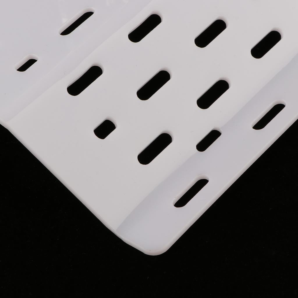 Turtle Hanging Platform, Floating Turtle Pier Rectangular Terrapin Dock Aquarium Float Decoration Bask Terrace Climb White