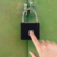 thumbnail image 6 of Isvgxsz Christmas Sales Padlock Fingerprint Digital Lock Portable Security for Cabinet Gym Door Luggage Suitcase Bags Lockers Backpack of the Day, 6 of 7