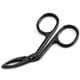 thumbnail image 3 of Scissor Tweezers Flat Tip 3pcs Facial Hair Tweezers Scissors Shaped Eye Eyebrow Plucker Scissors Tweezers Eyebrow Clip Tool 8*4.6cm Silver Black Gold, 3 of 5