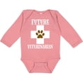 thumbnail image 3 of Inktastic Vet Future Veterinarian Childs Boys or Girls Long Sleeve Baby Bodysuit, 3 of 5