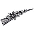 thumbnail image 1 of Nestingho Rhinestone Barrettes for Hair Metal Decorative Duckbill Women Prom 1Pack, 1 of 8