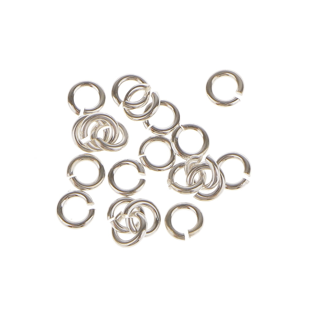 Sterling Silver Oxidized Open Jump Rings Bulk Lots All Sizes 