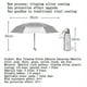 thumbnail image 2 of 8 Costillas Bolsillo Mini Umbr Anti Uv Paraguas Sol Umbr Lluvia Umbres Portátiles Plegables Para Mujeres Hombres, 2 of 5