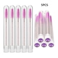 thumbnail image 4 of Vogacara 5 piezas de cepillo de pestañas de un solo con varilla de cristal cepillos de mujer antideslizante rizador de pestañas lavable herramienta Protección de la piel tipo 5 Vogacara CE014515-05, 4 of 6