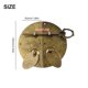 thumbnail image 4 of Metal Iron Chinese Dynasty Style Brass Furniture Door Pull Handle Latch, 4 of 10